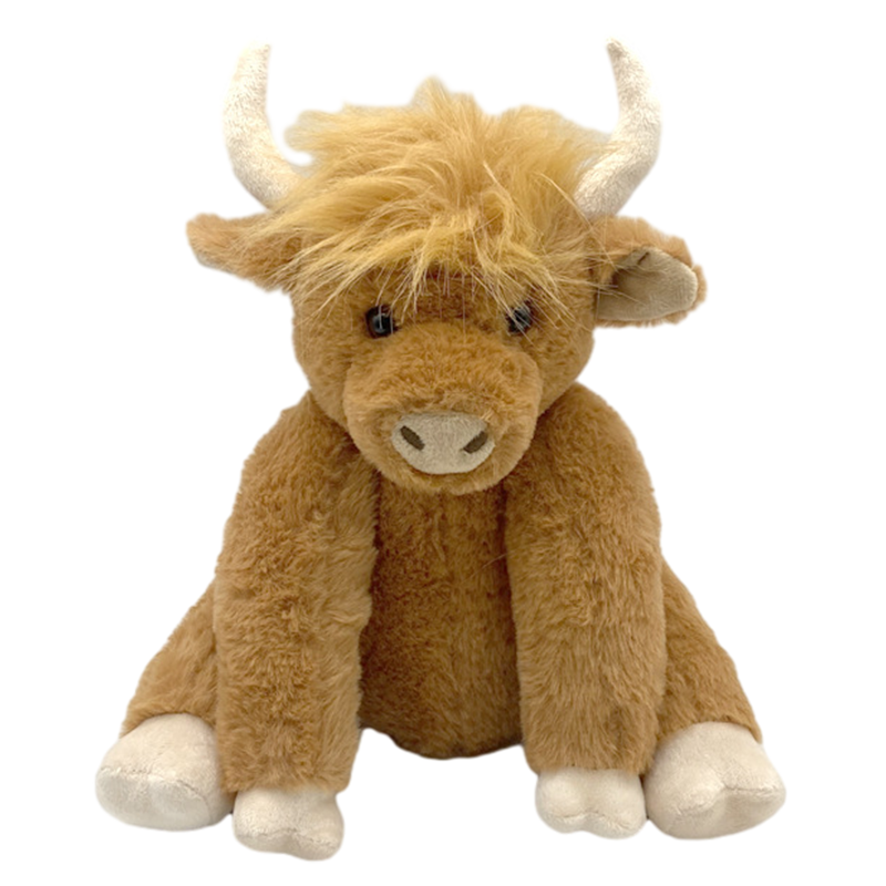 [ FLASH SALE ] FuzzMoo Highland Cow Toy