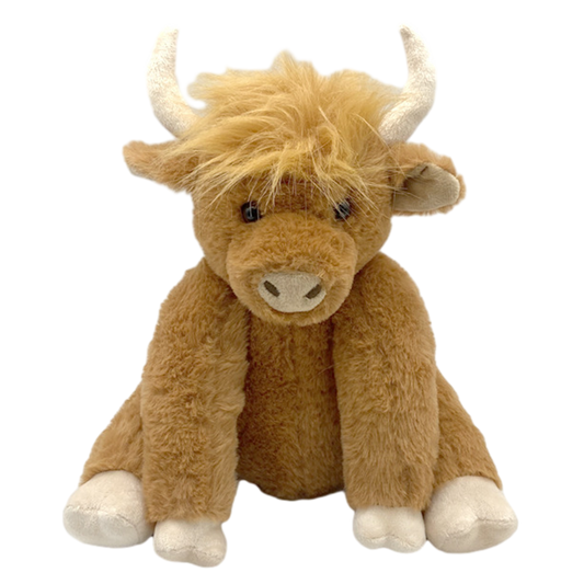 [ FLASH SALE ] FuzzMoo Highland Cow Toy